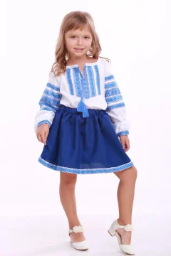 Costume for a girl "Fairy Tale" in blue