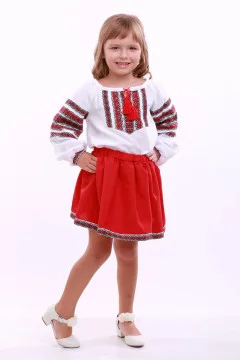 Costume for a girl "Fairy Tale" red