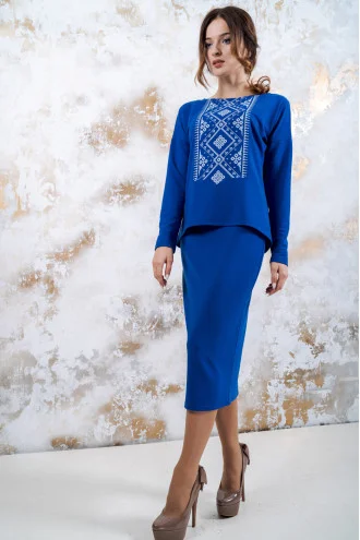 Blue "Elegance" suit