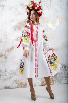 Сукня “Флора” білого кольору