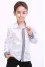 Embroidered shirt for a boy "Dumka" with gray ornament