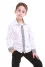 Embroidered shirt for a boy "Dumka" with gray ornament