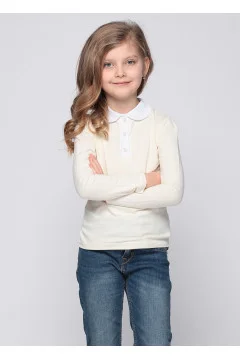 Milk-colored sweater 