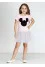 Minnie pink dress with gray KR
