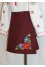 Skirt for girls "Panyanka" burgundy color