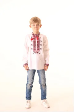 Embroidered shirt for a boy 