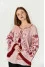 Powder-colored embroidered shirt