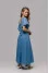 Dress "Lebedivka" blue