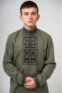 Men's embroidered shirt 