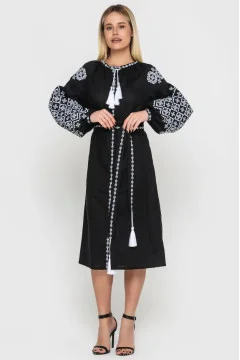 Embroidered dress 