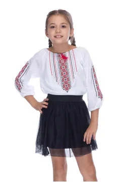 Embroidered shirt for a girl 