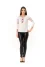 T-shirt "Lviv'yanka" white with red ornament
