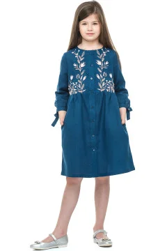Dress for girls "Anita" blue