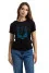 Black Trident Periwinkle T-shirt