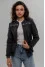 Women's bomber jacket "Kohana" in graphite color