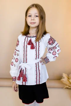 Embroidered shirt for a girl 