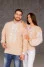 Men's embroidered shirt "Zalissya" beige