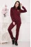 Burgundy "Egoist" costume