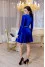 Electric blue dress "Miss"
