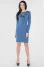 Dress "Romania" in denim color