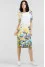 "Arbol" dress with blue flowers