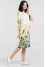 "Arbol" dress with blue flowers