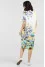 "Arbol" dress with blue flowers
