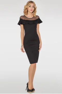 Black Dijon dress