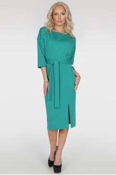 Green Savoyardi dress