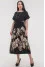 Black Cattleya dress