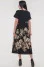 Black Cattleya dress