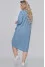 Dress "Yvette" gray-blue