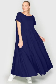 Barkley dress in dark blue