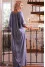 Dress "Jena" gray-blue