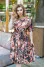 Dress "Katherine" terracotta color