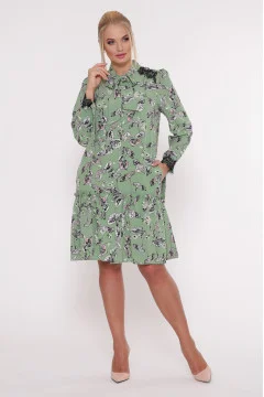 Mint-colored dress 