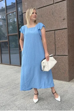Blue sundress "Maru"