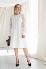Ivory dress "Almeya"