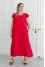 Red sundress "Maru"