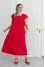 Red sundress "Maru"