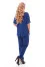 Blue denim pantsuit