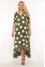Tropicana green polka dot sundress