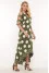 Tropicana green polka dot sundress