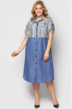 Denim shirt dress 