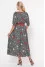 Dress "Snezhana" with poppies