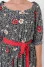 Dress "Snezhana" with poppies