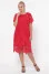 Dress "Ellen" red