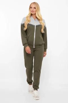 Sports suit “Gloria” in oliva color
