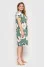 "Eden" dress in pistachio color