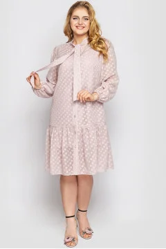 Powder-colored dress 